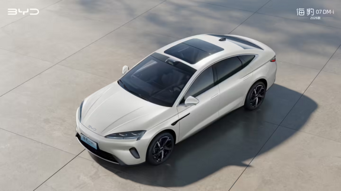 BYD’s 2026 Seal 07 DM-i was officially announced at the Chengdu Auto Show-cnlongo
